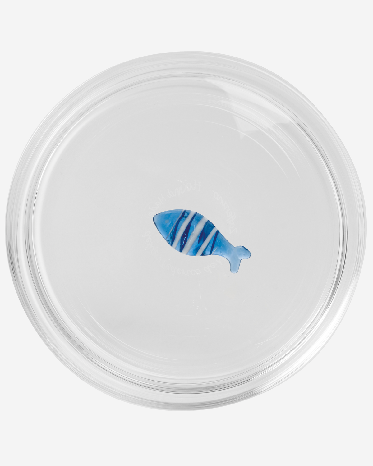 Zafferano Teca Mare Bowl Pufferfish Blue