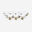 Shallow Bone China 12 Pcs Cawa Cup 70ml, Elegant Porcelain Coffee & Tea Cups, Perfect for Espresso, Cappuccino, or Tea