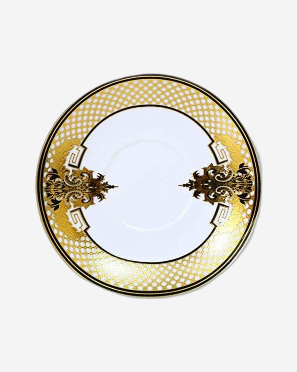 Shallow Bone China 12 Pcs Istikan Cups & Saucer Set, Elegant Porcelain Turkish Tea Cups for Coffee, Tea & Hot Beverages