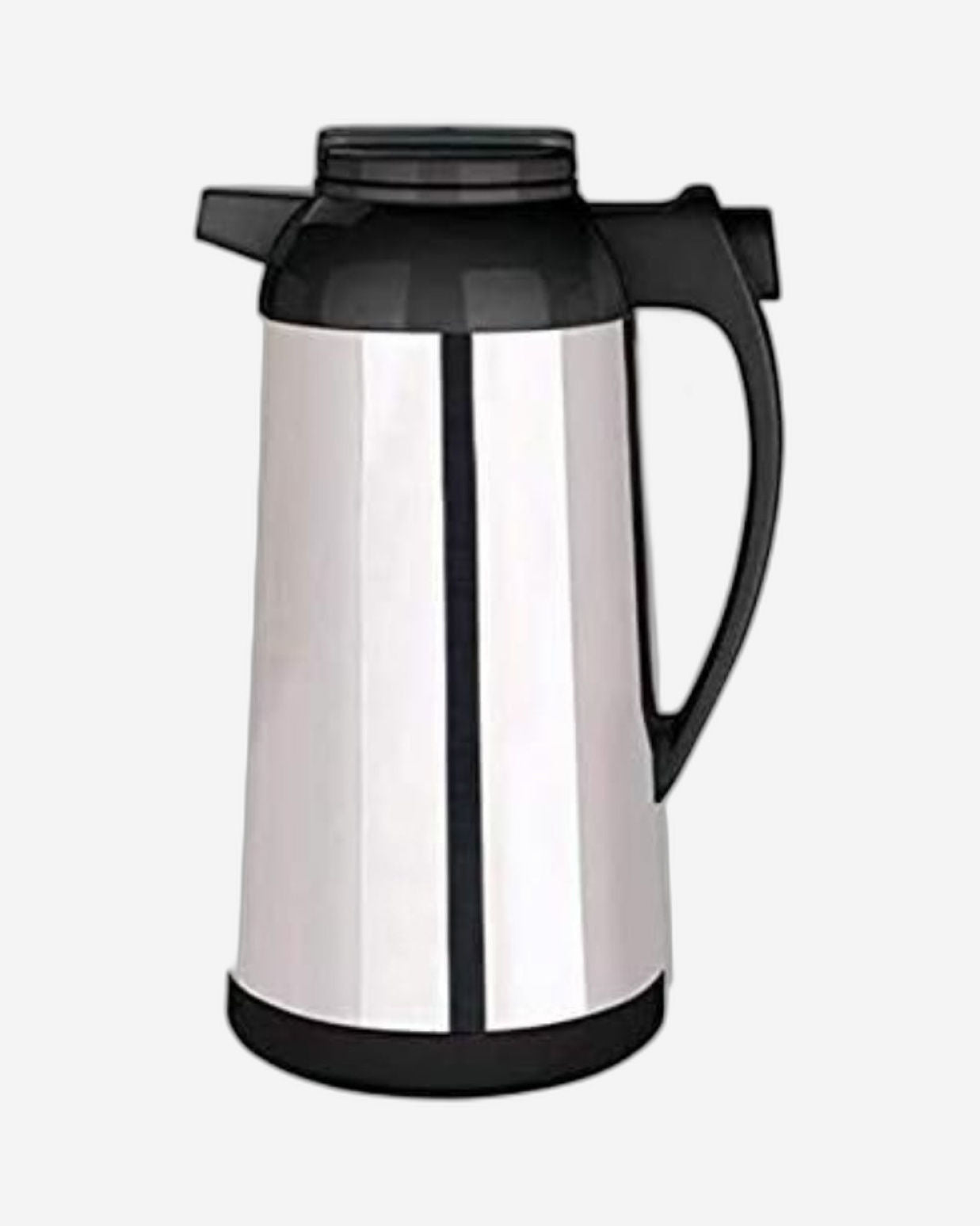 Nessan Vacuum Flask 1.0L, Silver | Double Wall Insulated Stainless Steel Flask for Hot & Cold Beverages