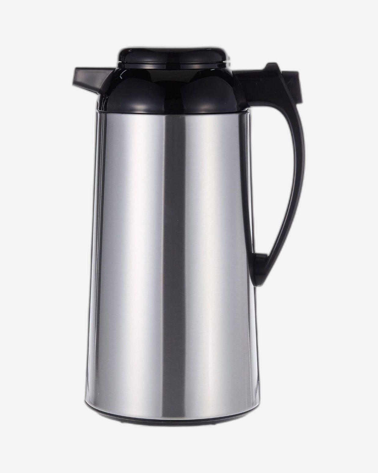 Nessan Vacuum Flask 1.6L, Silver | Double Wall Insulated Stainless Steel Flask for Hot & Cold Beverages