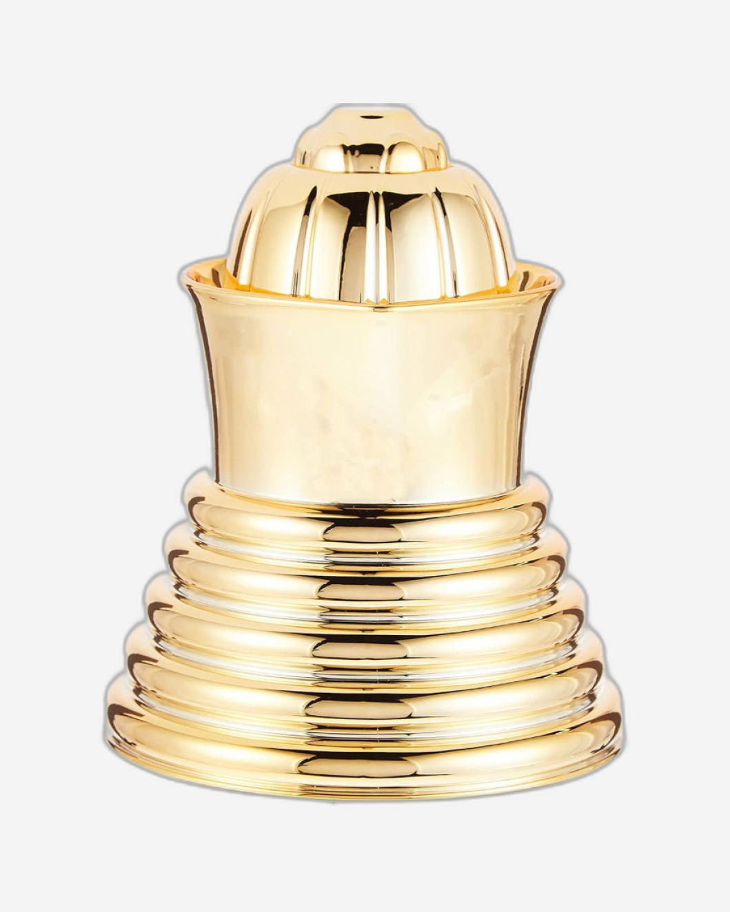 Nessan Arabic Dallah 1.0L, White/Gold | Elegant Stainless Steel Traditional Coffee Pot for Arabic Coffee & Beverages