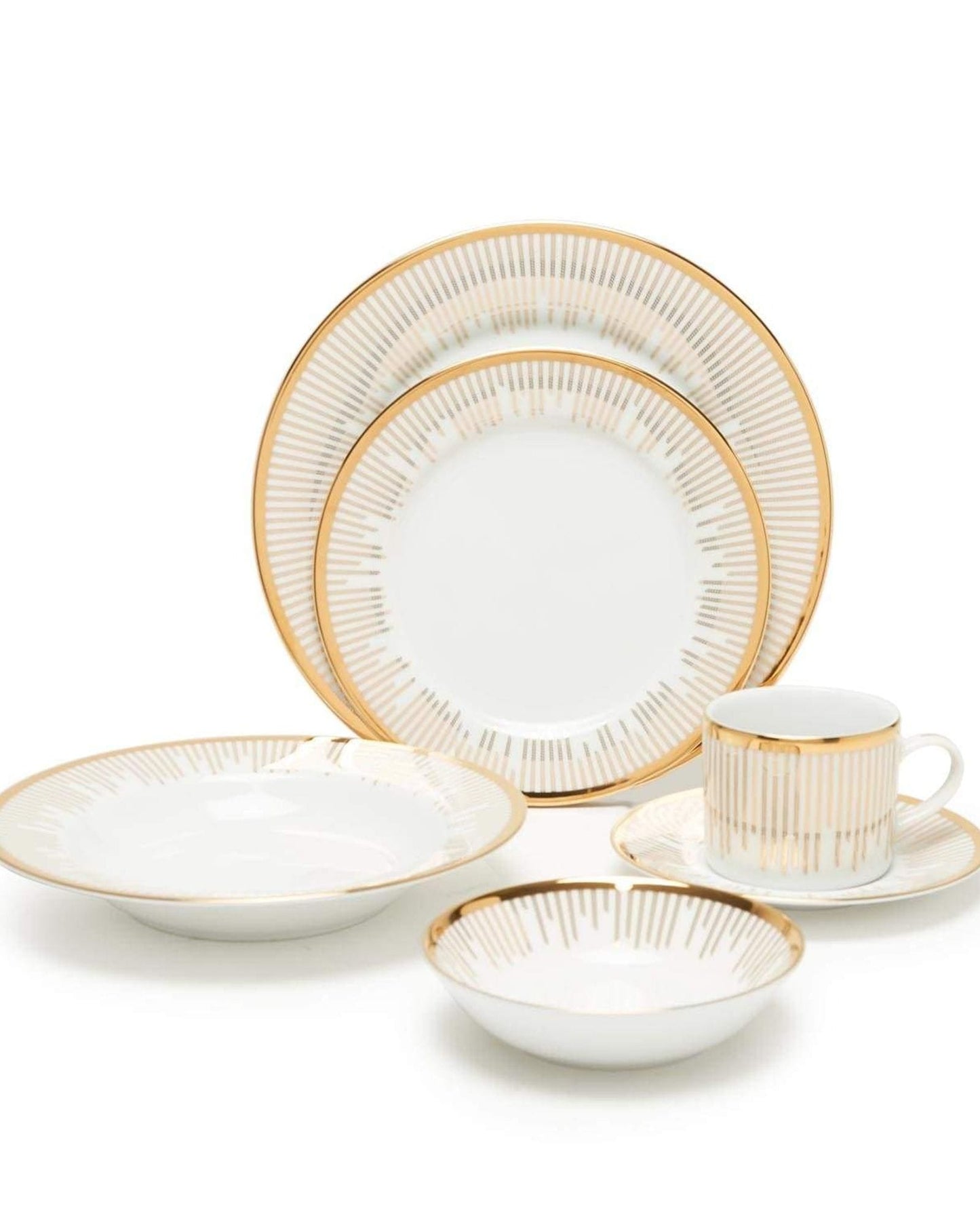 Dankotuwa Dinner Set 24Pc Kane Gold