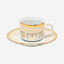 Dankotuwa Coffee Cup & Saucer 6+6 Kane Gold