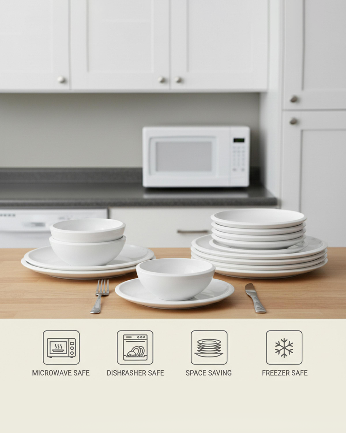 Cuisine Art EMME Dinnerware Set 12 pcs