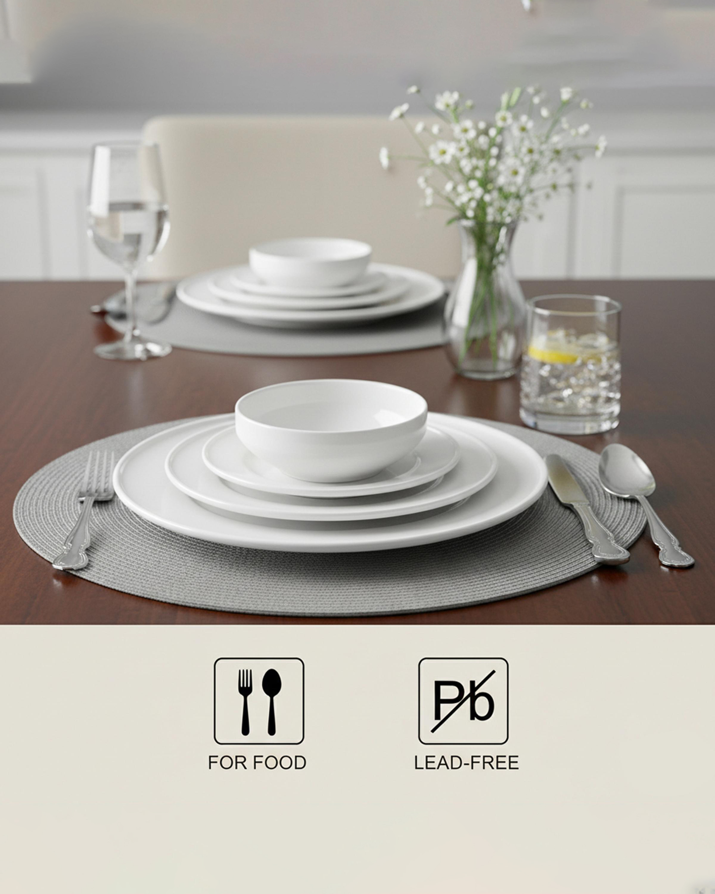 Cuisine Art LIAM Dinnerware Set 18 pcs