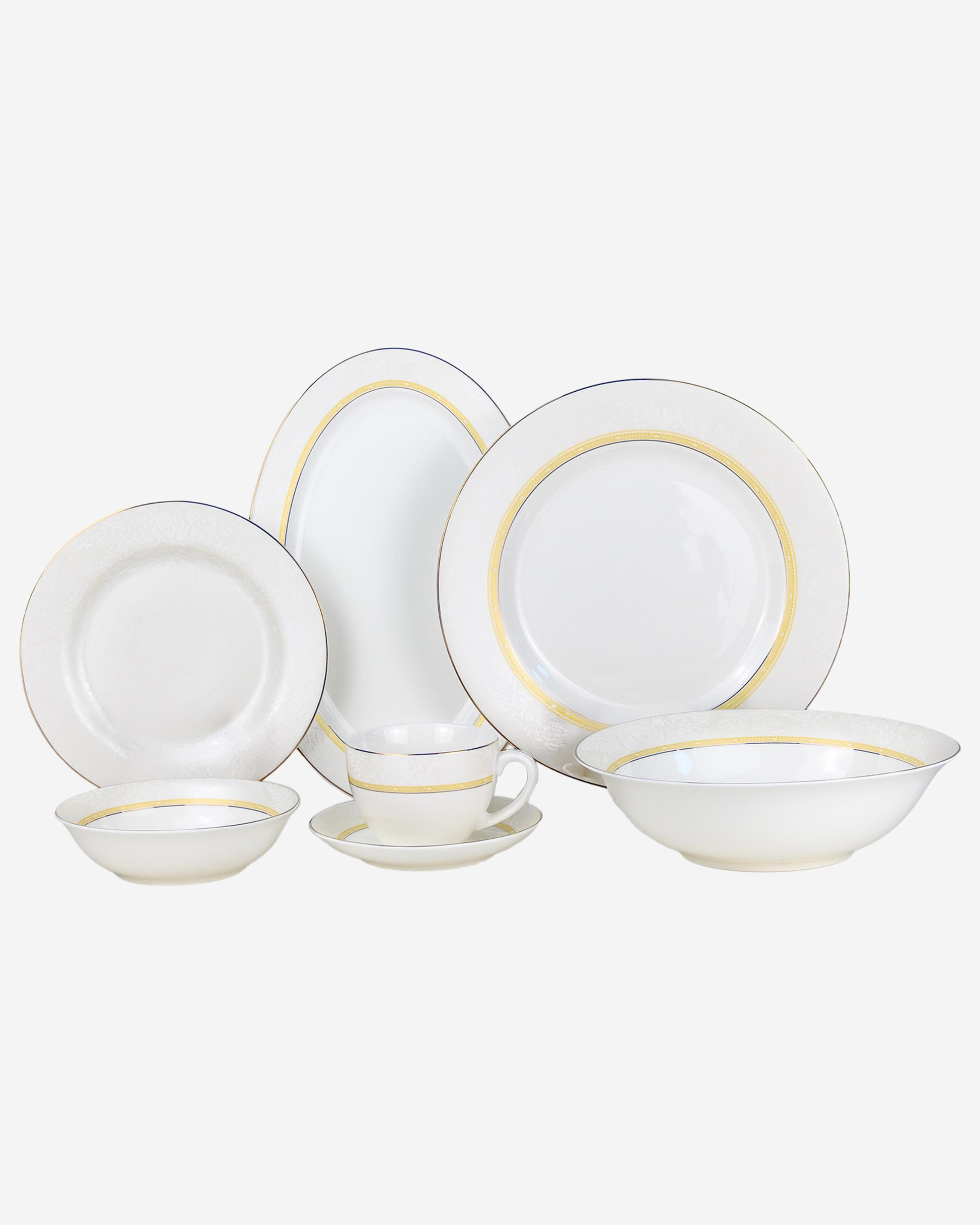 Shallow KIVA Dinnerware Set 32 pcs