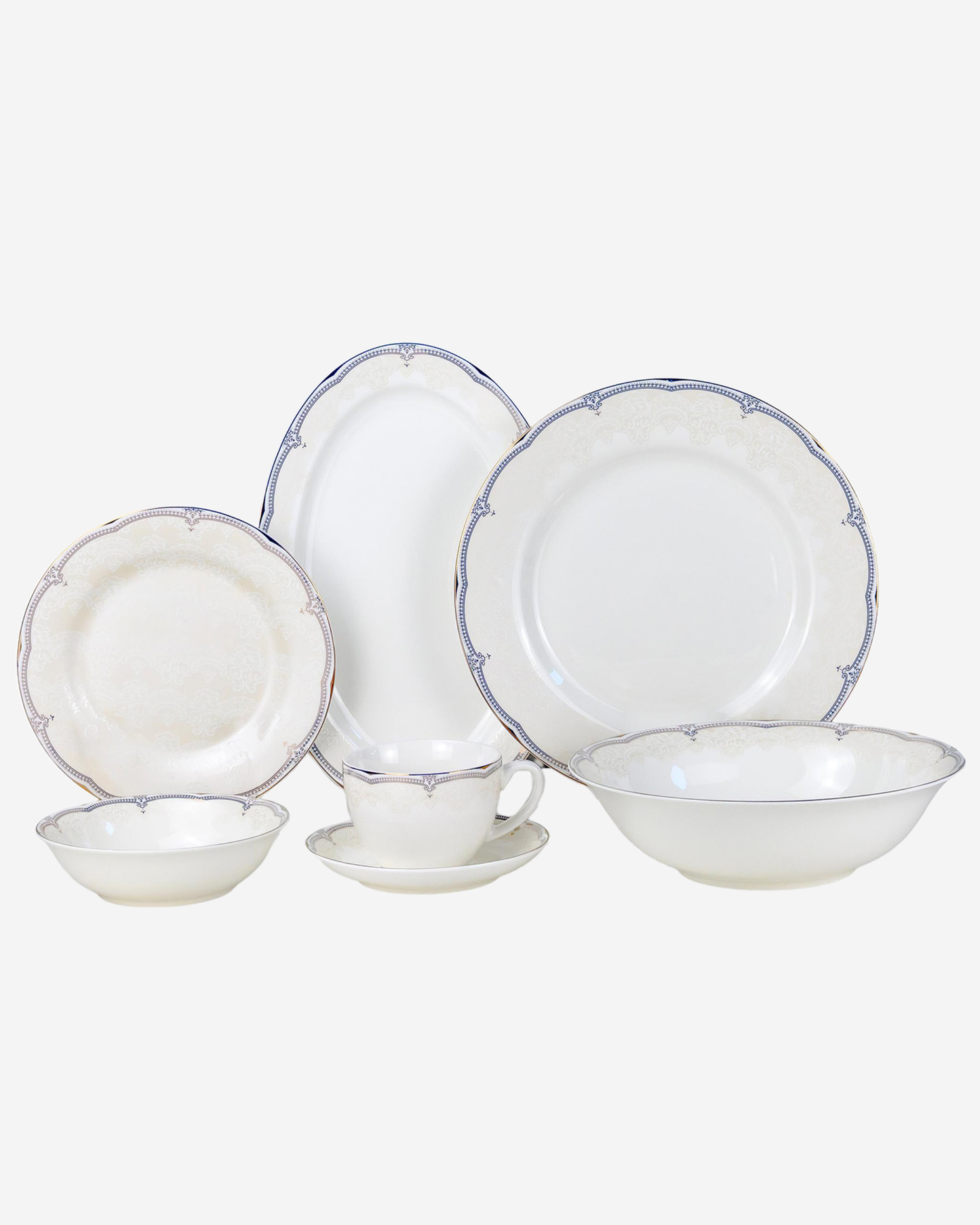 Shallow SORA Dinnerware Set 32 pcs