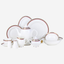 Shallow LUMA Dinnerware Set 47 pcs