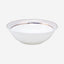 Shallow 23 cm Porcelain Bowl, Elegant White Serving Bowl for Soup, Salad, Dessert & More