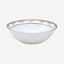 Shallow 23 cm SAVANAH Bowl, Elegant White Porcelain Serving Bowl for Soup, Salad, Dessert & More