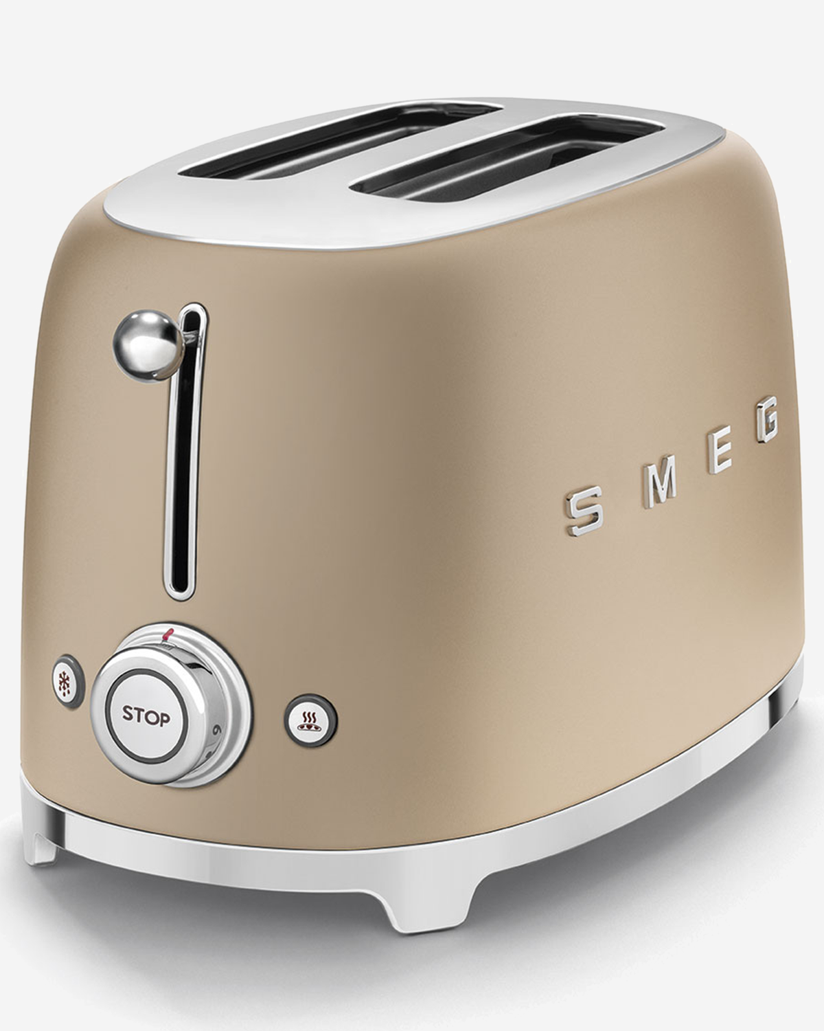 SMEG Toaster Champagne Matt - TSF01CHMUK