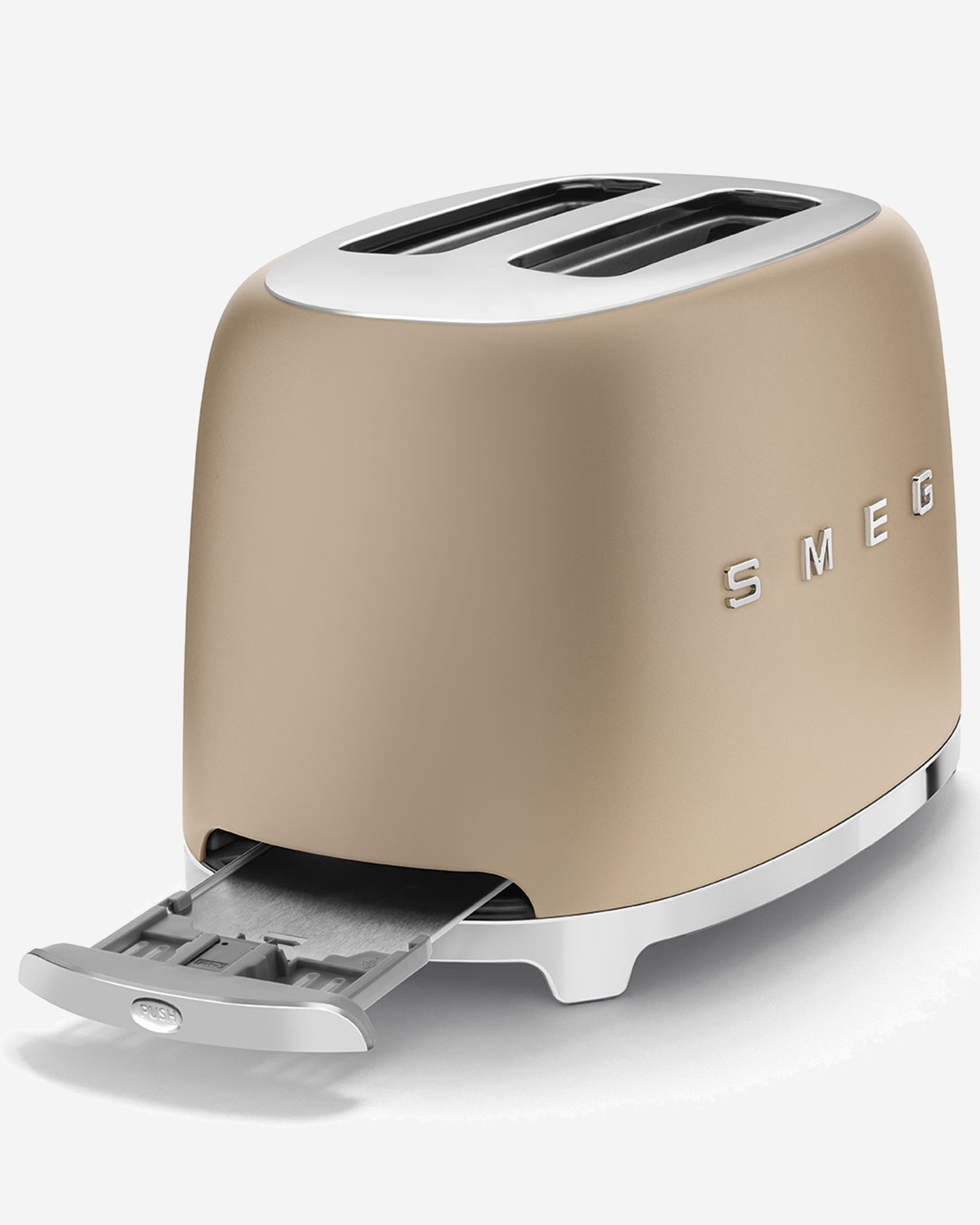 SMEG Toaster Champagne Matt - TSF01CHMUK