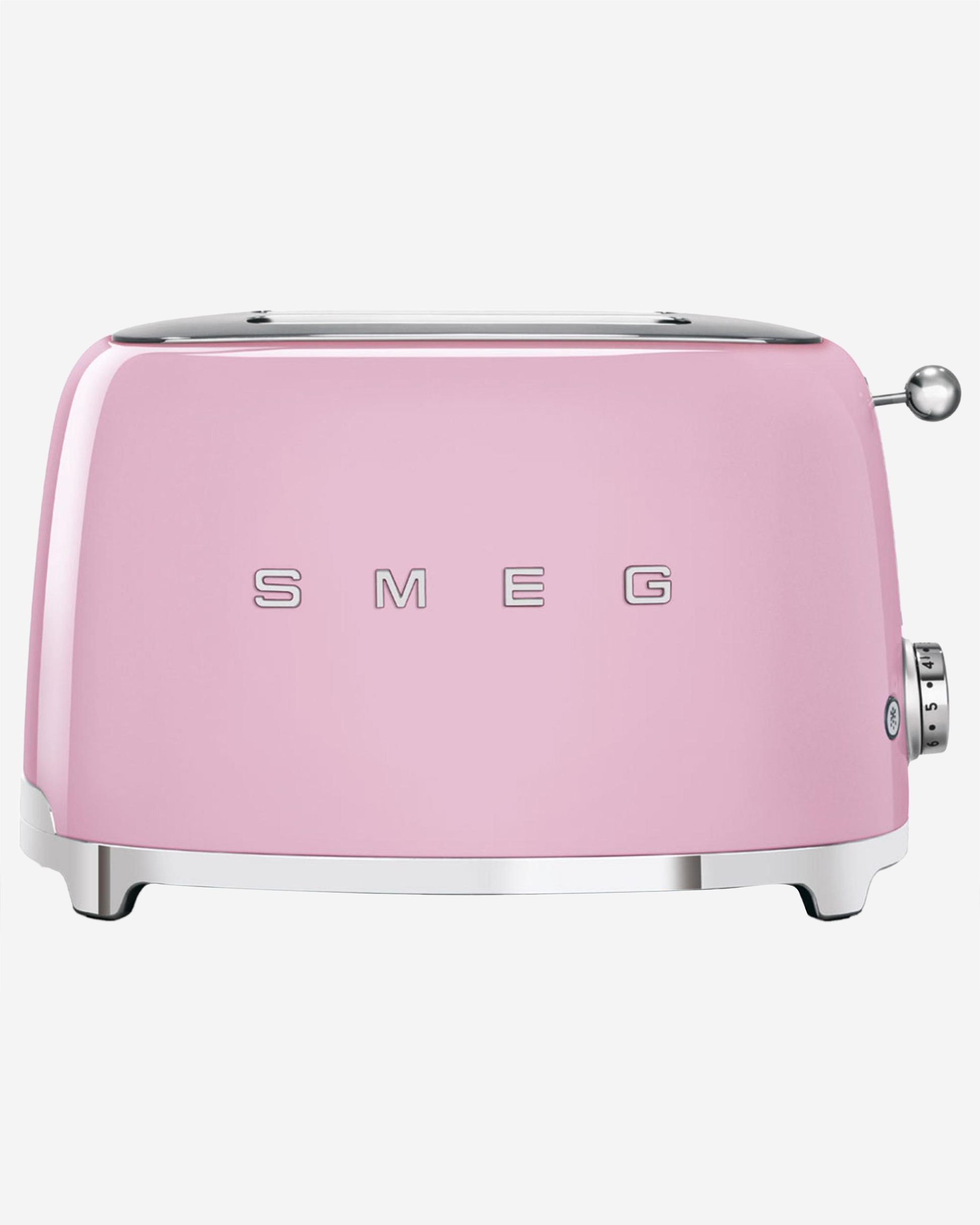 Smeg 2 slice toaster – pink
