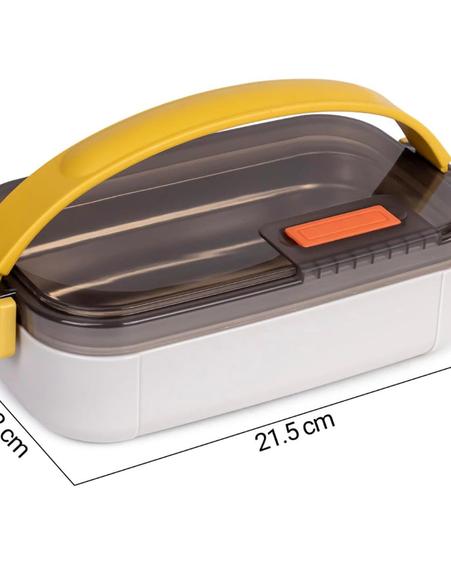 Nessan Japanese-style Leak-proof Stainless Steel Lunch Box - 700ml - Bento Box - Portable, Airtight, Thermal food Container - for Picnics, Office, School food storage - with Detachable Silicone Strap