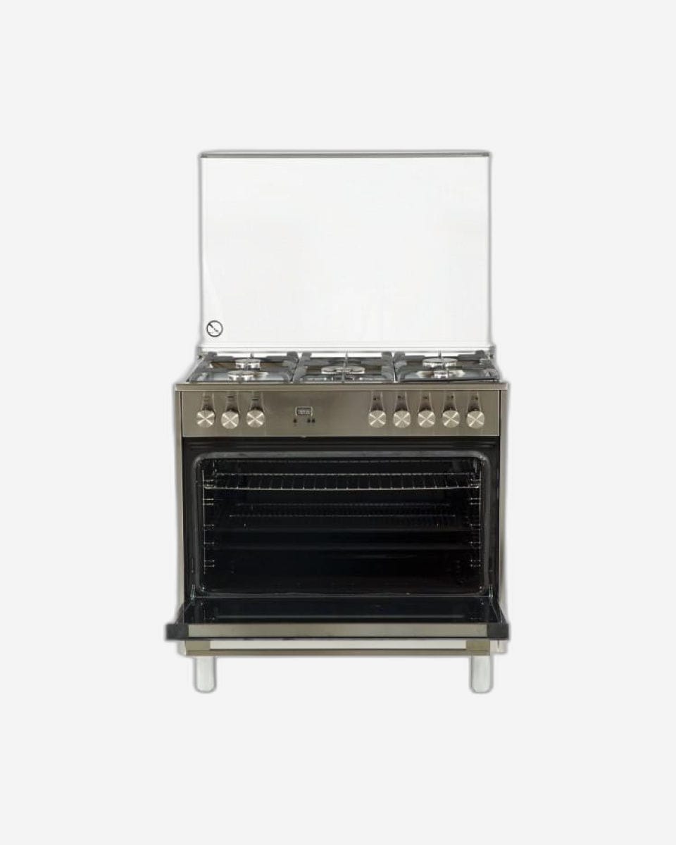 Bertazzoni Full Gas Range Cooker 90x60, Stainless Steel