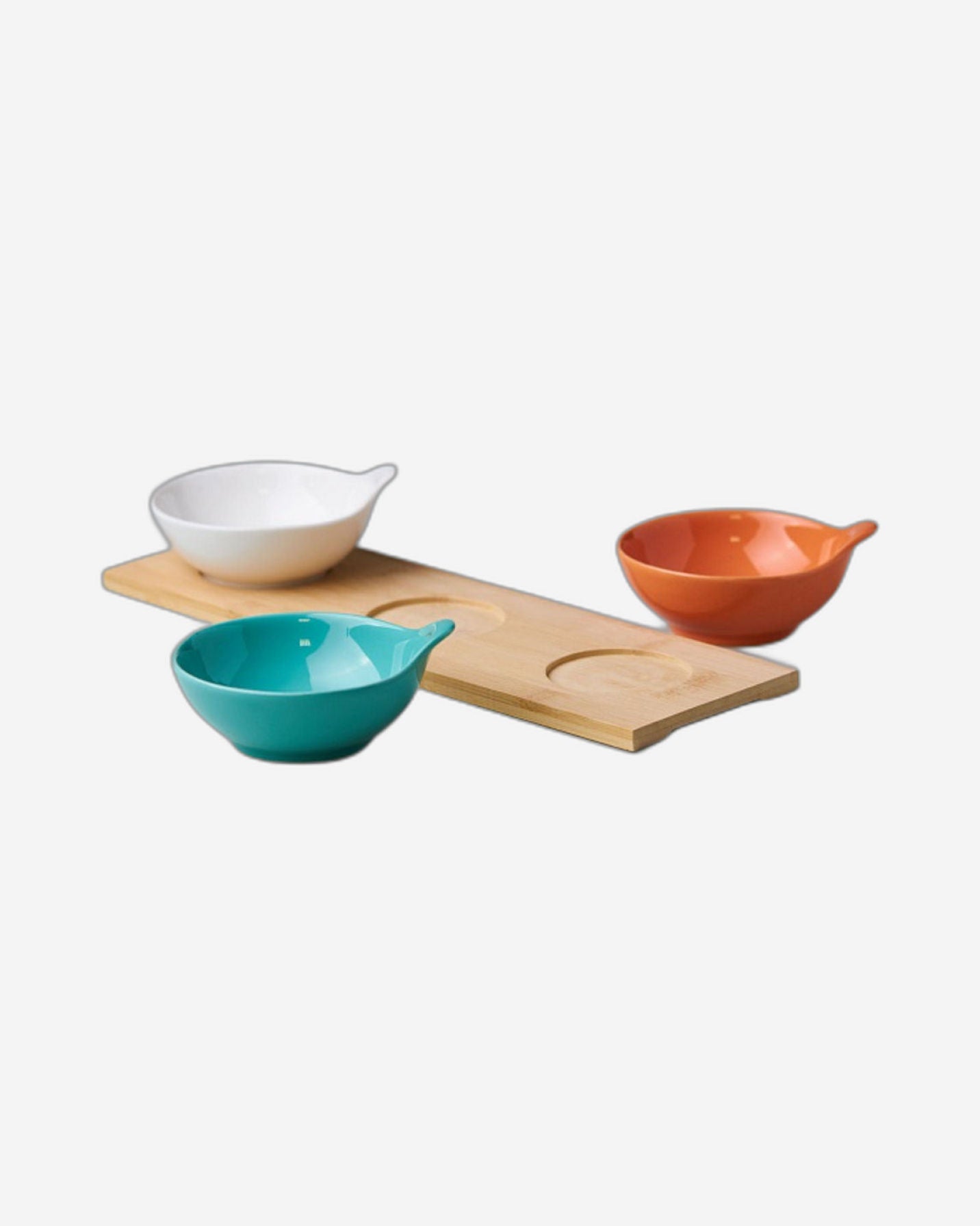 Tognana Nairobi Set Of Bowls With Tray 3 Pcs