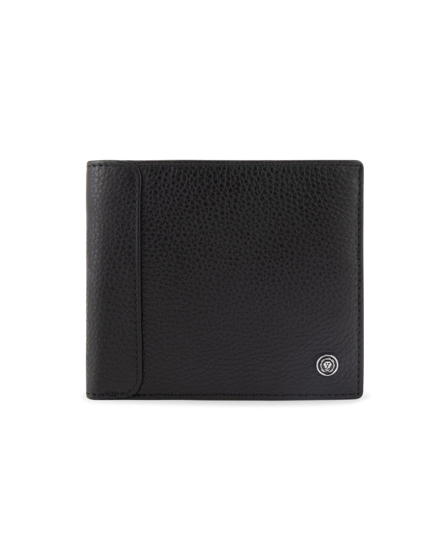 Cross Pebble Leather 6Cc Classic Fold Wallet With 6Cc Cardholder - Black