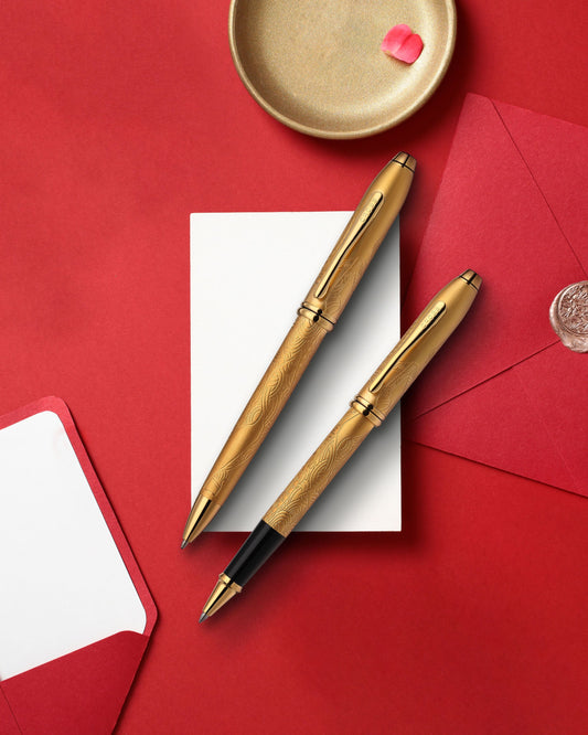 Cross Townsend 23KT Gold-Plated Zodiac Horse Ballpoint Pen