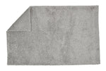 Christy Bath Rug Reversible Silver