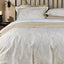 Christy Triangle Duvet Cover Set Biscuit
