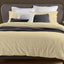 Christy Turin Stripe Duvet Cover Ochre