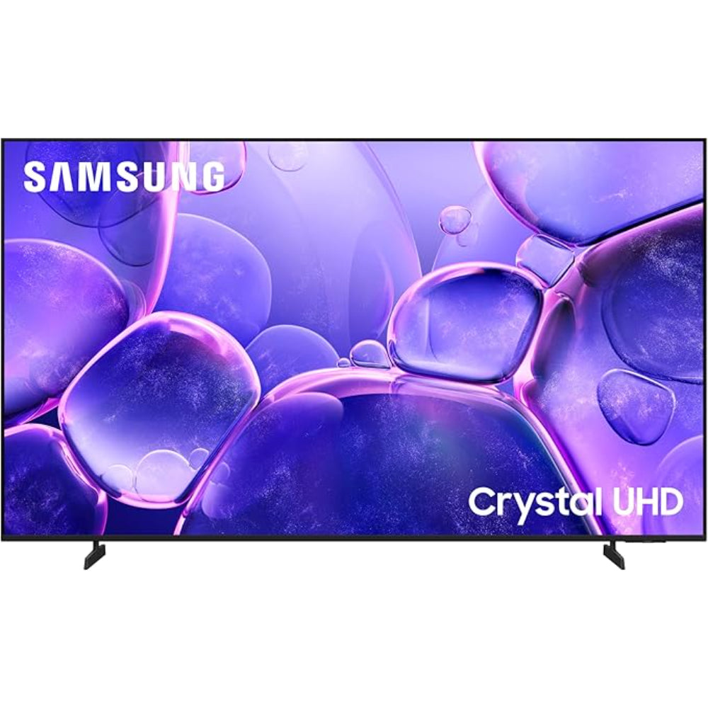 amsung 65 Inch Crystal UHD TV, U8000F, 4K, Crystal Processor 4K, MetalStream Design, Samsung Knox Security, Endless Free Content, Smart TV, UA65U8000FUXZN (2025 - UAE Version)