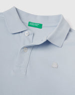 Slim fit polo in 100% organic cotton