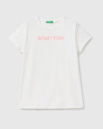 100% cotton t-shirt with logo