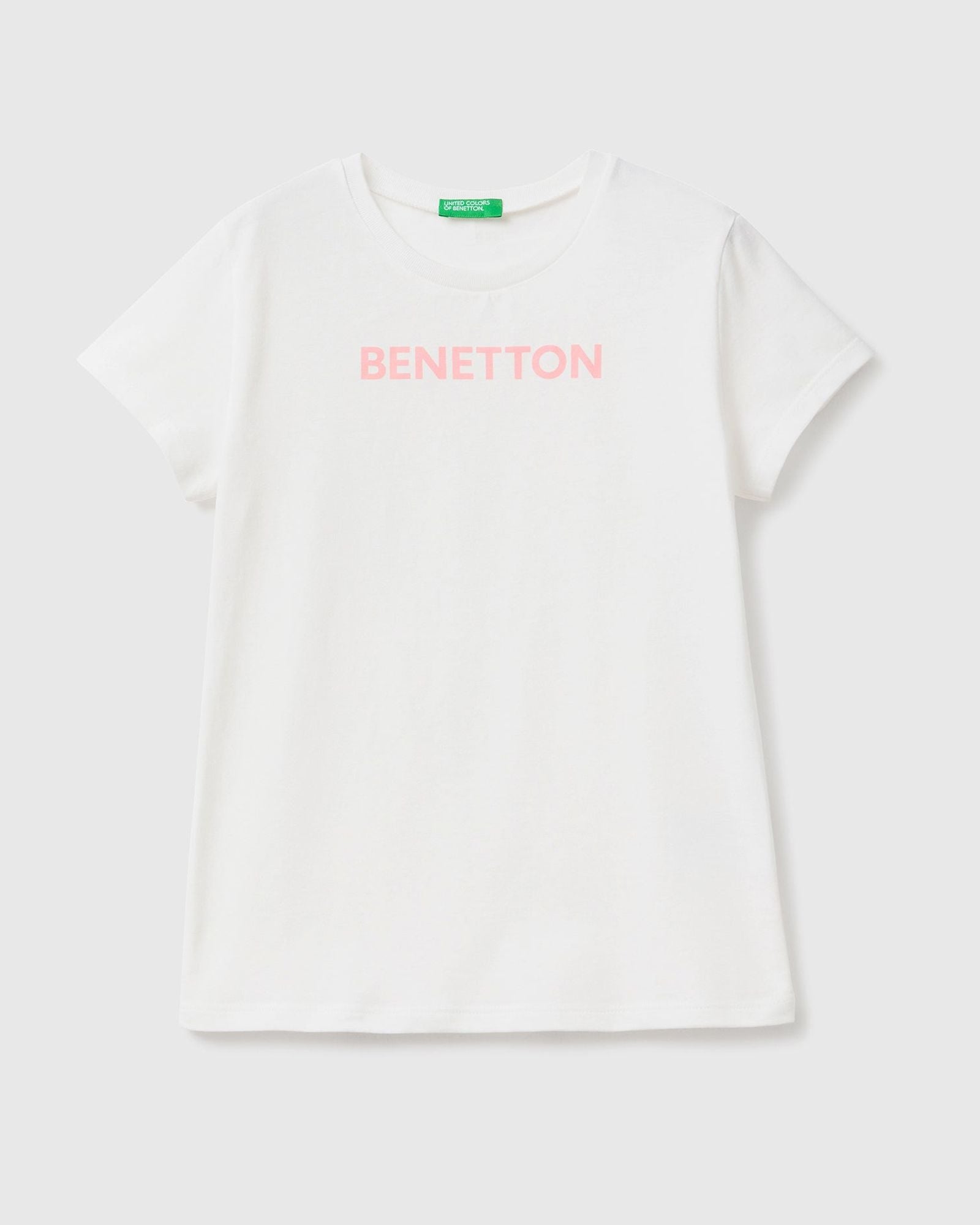 100% cotton t-shirt with logo