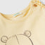 Optical t-shirt with teddy bear print