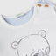 Optical t-shirt with teddy bear print
