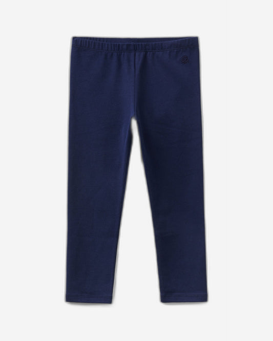 Stretch cotton leggings