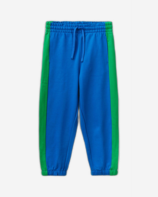 Balloon fit joggers with side bands