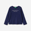 Long sleeve t-shirt with glitter print