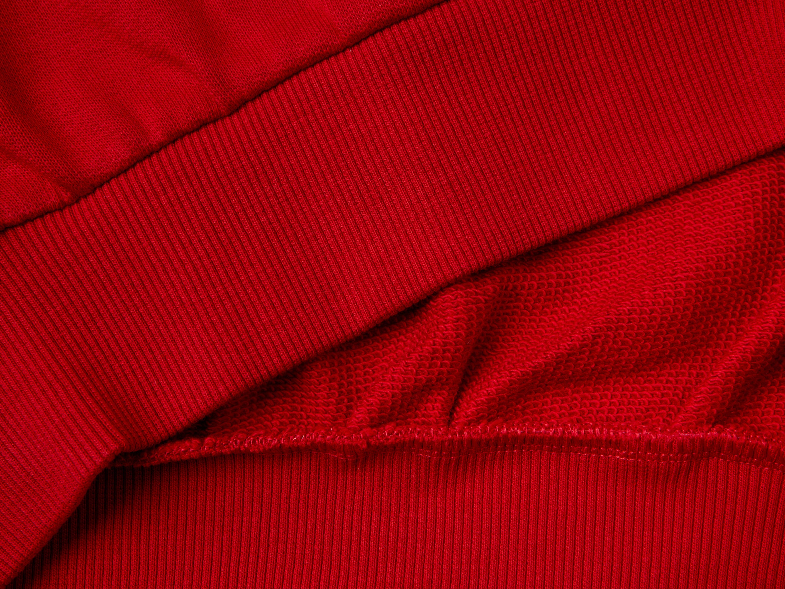 Crew neck sweatshirt with logo print