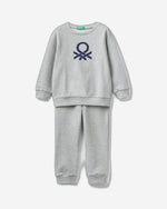 Sweat tracksuit with logo