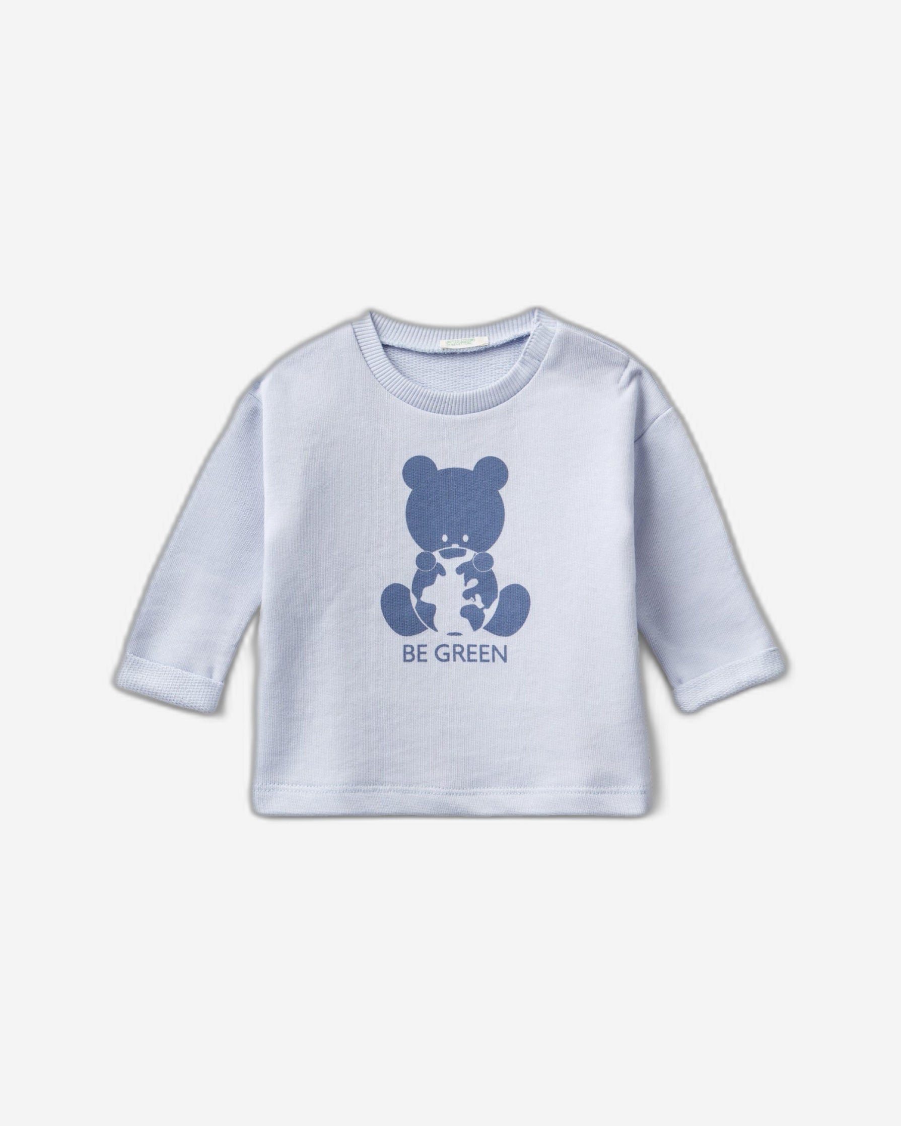 Organic cotton sweatshirt with print