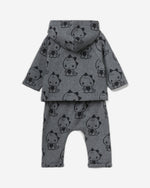 Outfit with dinosaur print