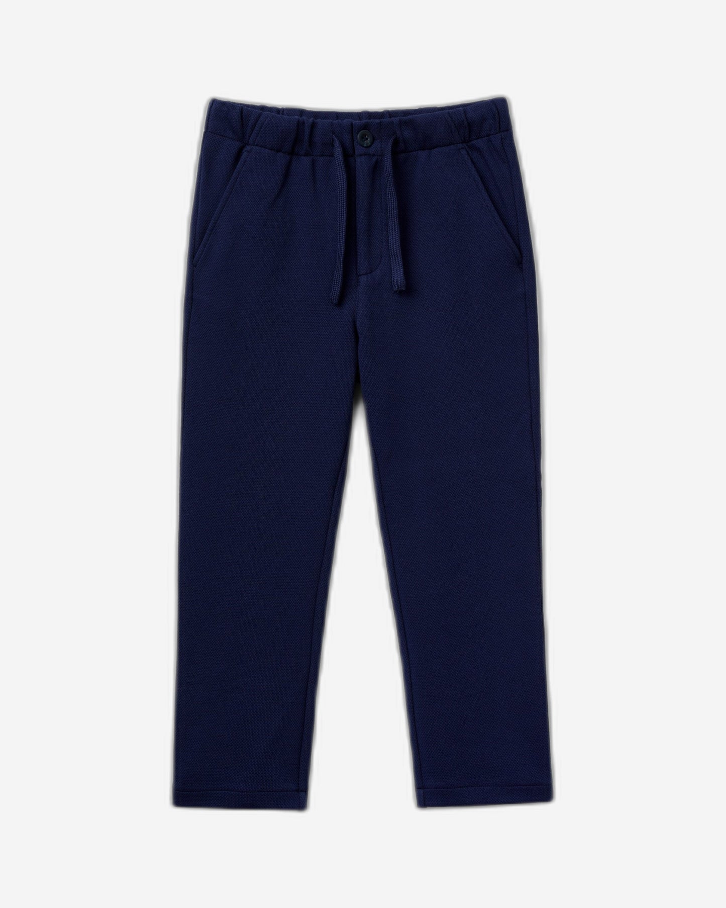 Regular fit trousers with drawstring