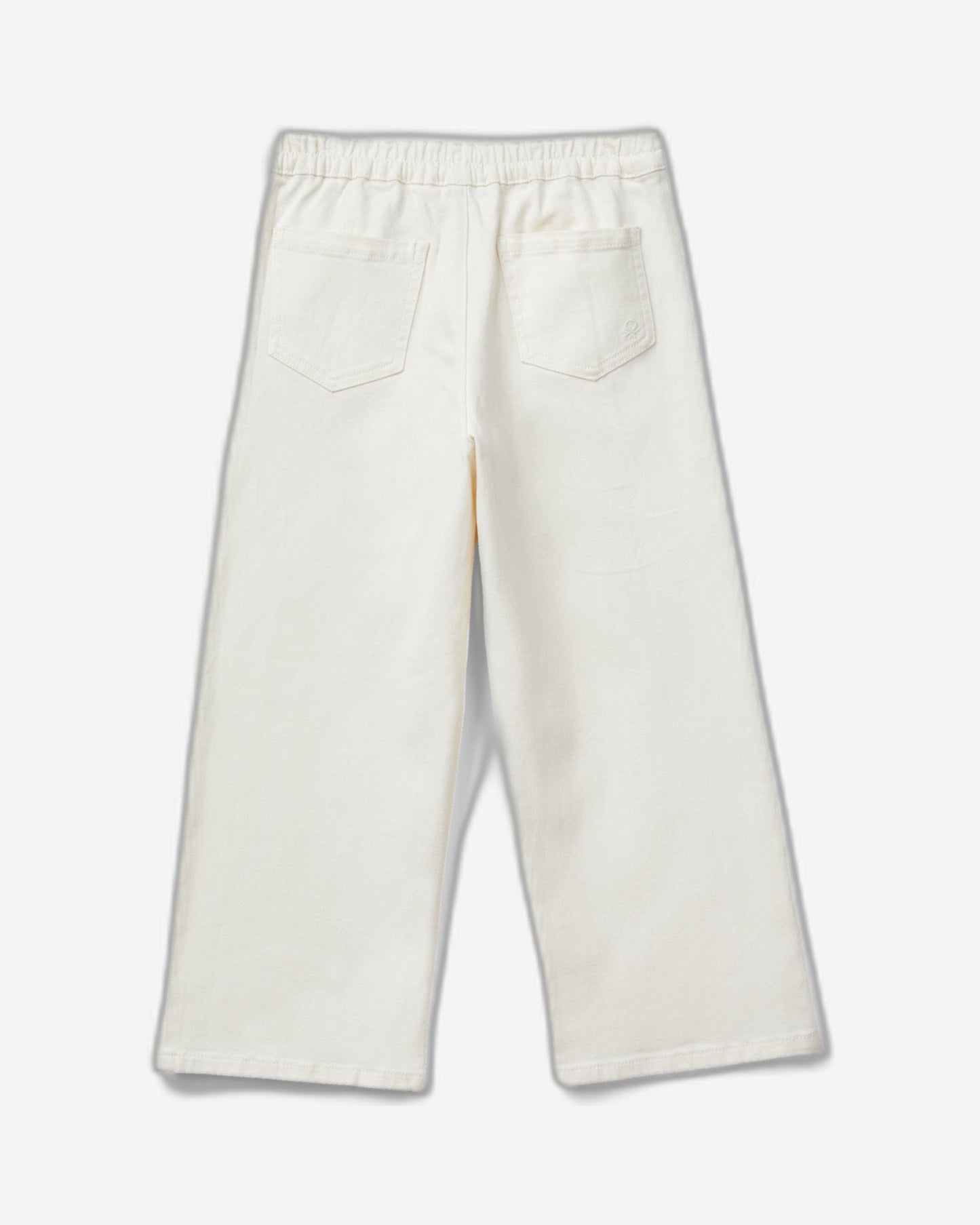 High-waisted straight fit trousers