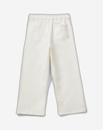 High-waisted straight fit trousers