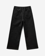 High-waisted straight fit trousers