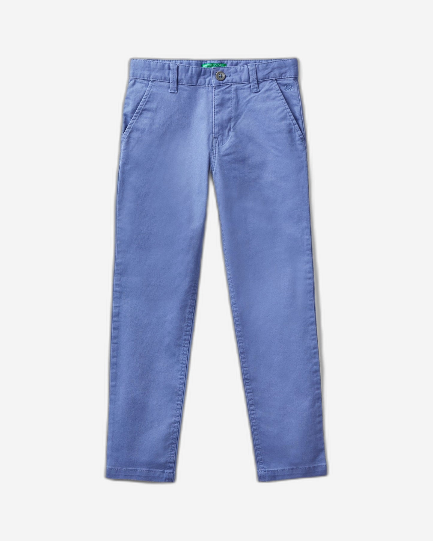 Slim fit chinos in stretch cotton