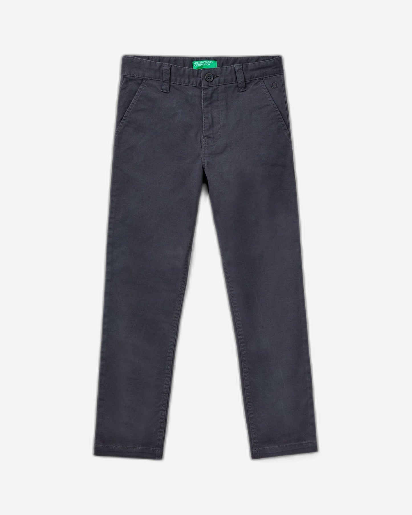 Slim fit chinos in stretch cotton