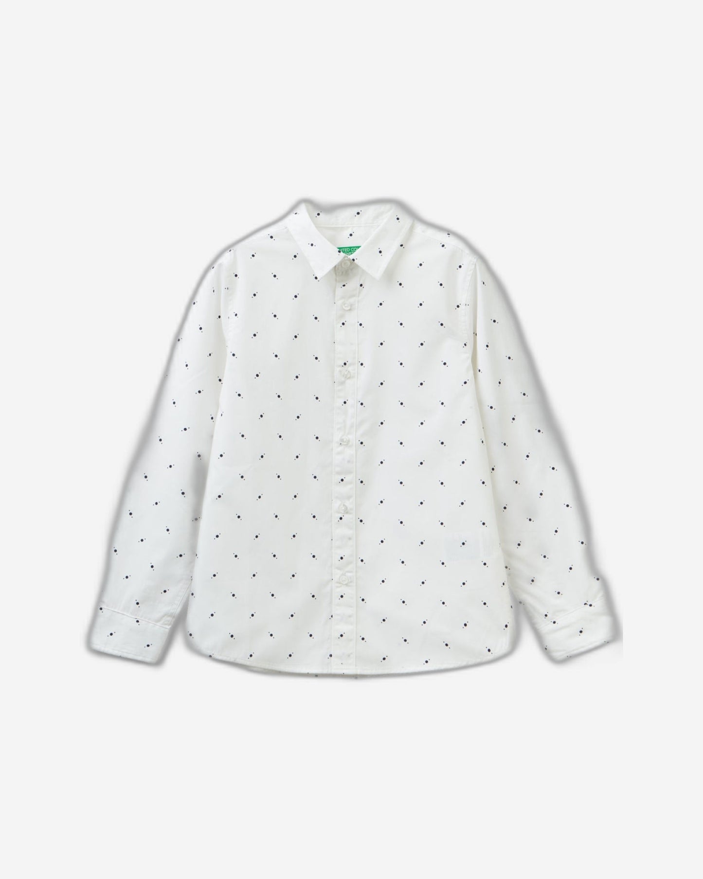 Slim fit shirt with micro pattern