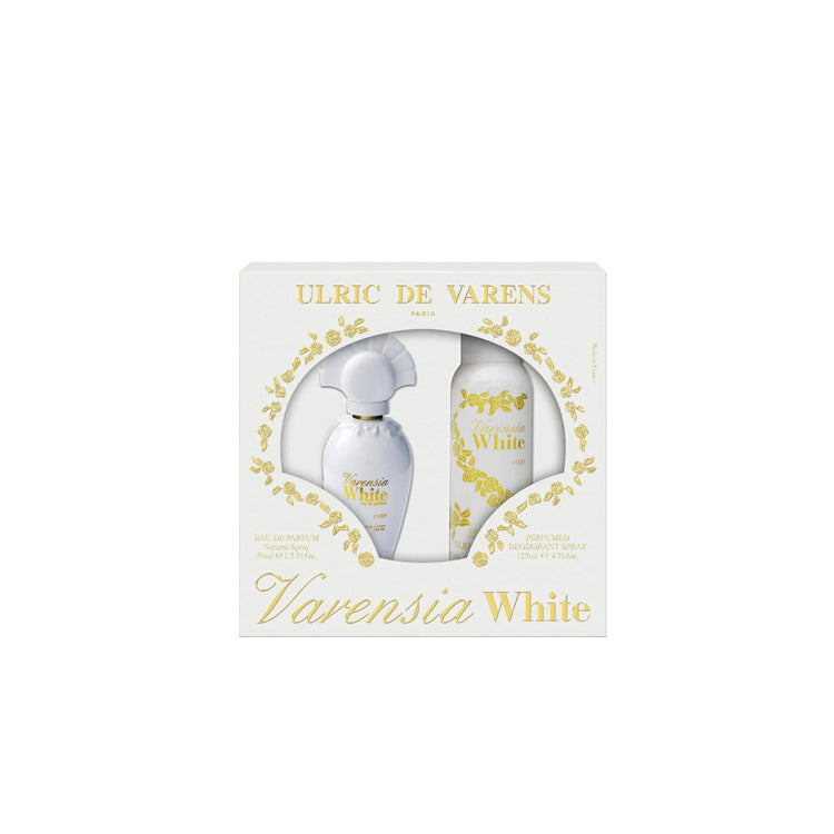 Ulric De Varens Varensia White Coffret (EDP 50ml + Deodorant Spray 125ml)