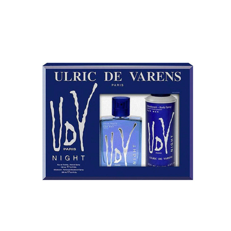 Ulric De Varens Night (EDT 100ml + Perfumed Deodorant 200ml)