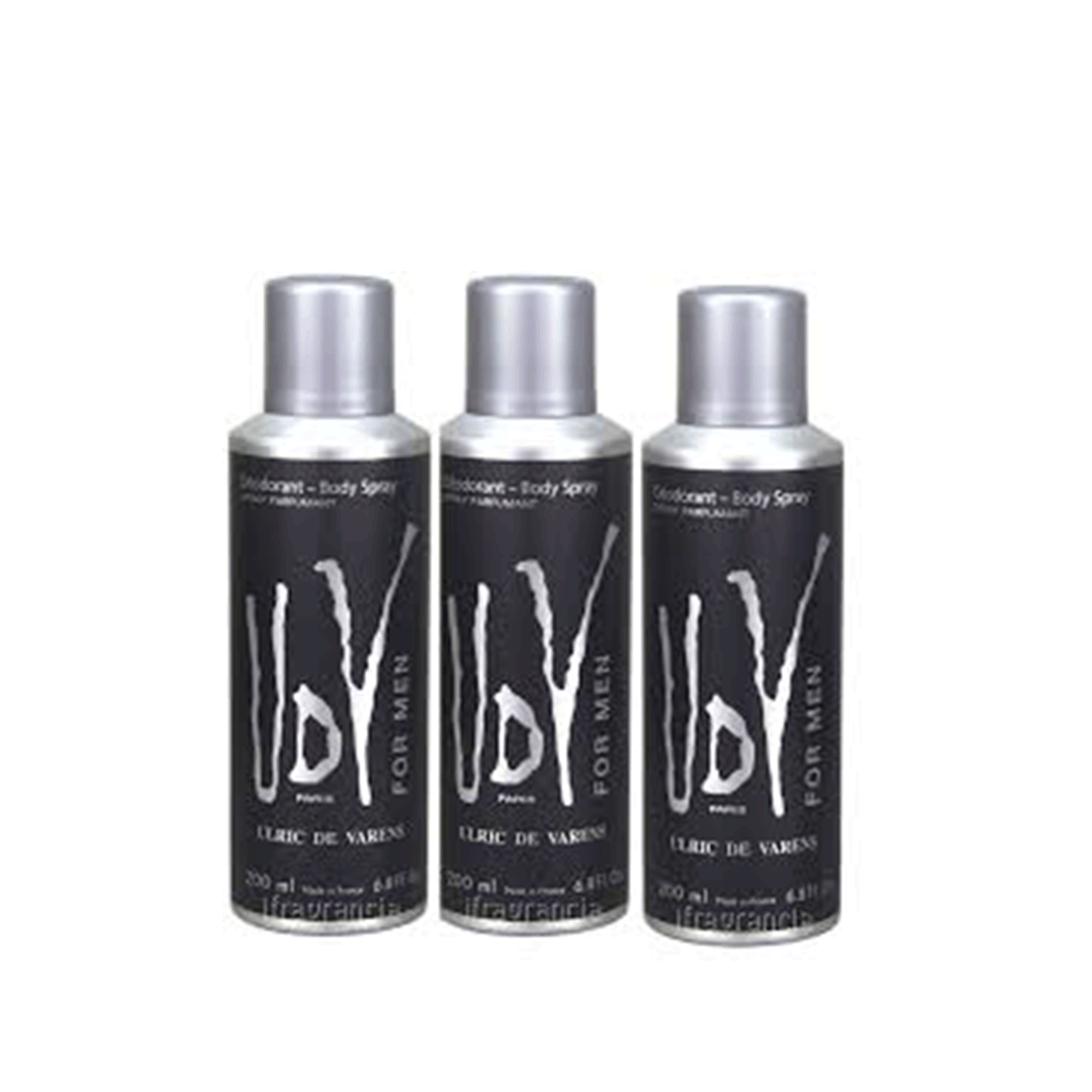 Ulric De Varens for Men Deodorant Set 200ml