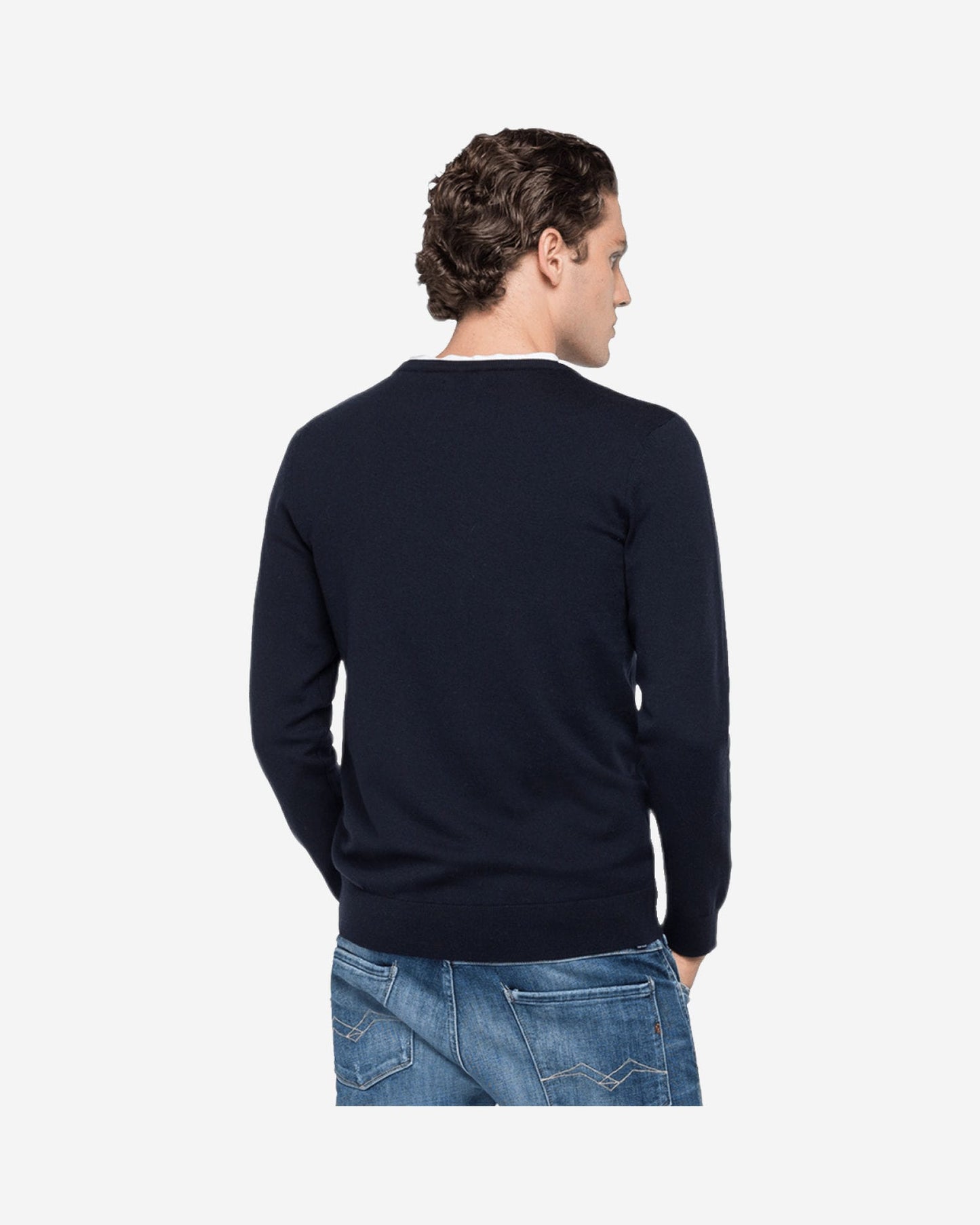 Crewneck Sweater In Merino Wool